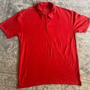 True Classic Polo Shirt Extra Large Mens Navy Red Golf Casual Preppy